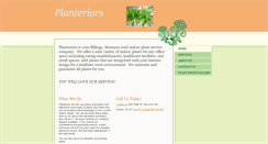 Desktop Screenshot of billingsplanteriors.com